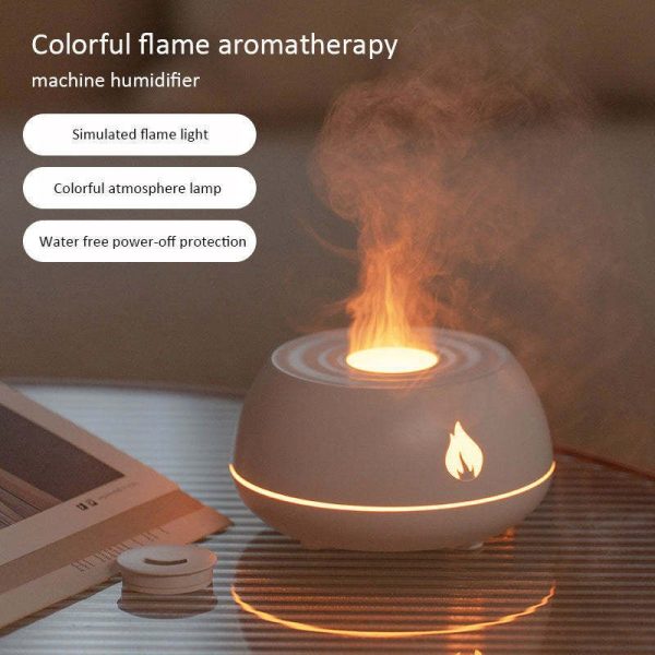 Flame Humidifier For Room